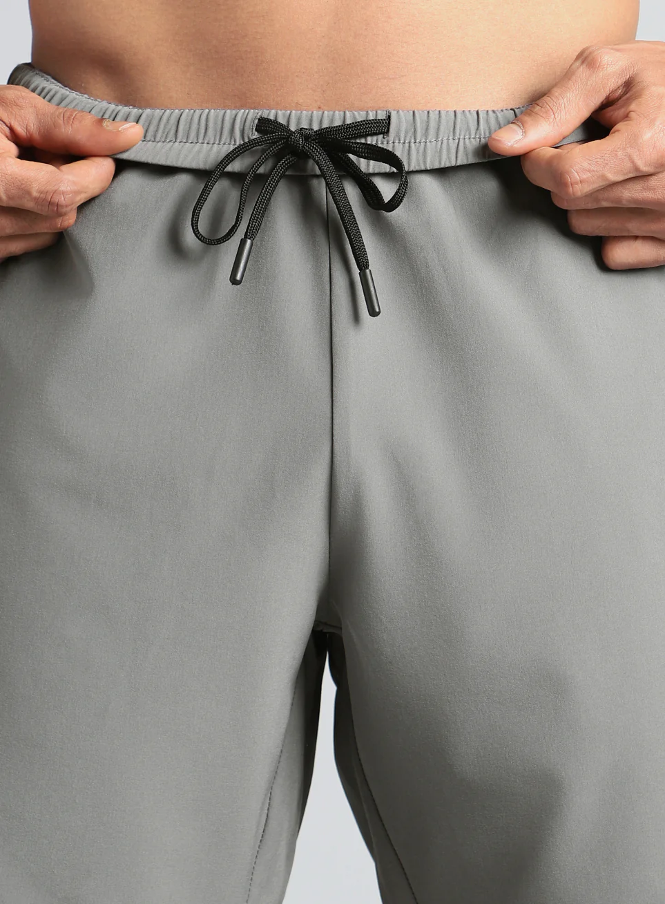 Men's Grey Run Max Shorts - Image 9