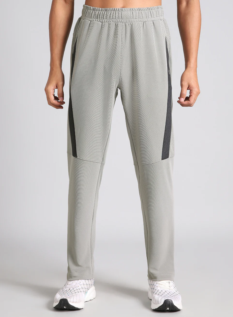 Men's Grey Runner Essential Trackpants - Image 4