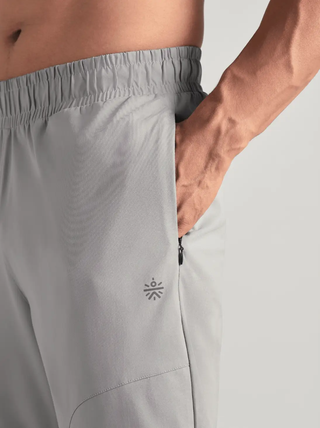Men's Grey Runner's Flex Trackpants - Image 7