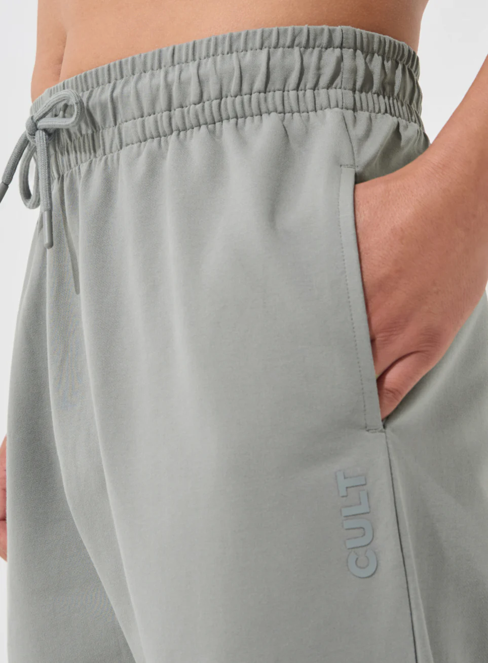 Men's Grey Soft Form Classic Joggers - Image 7