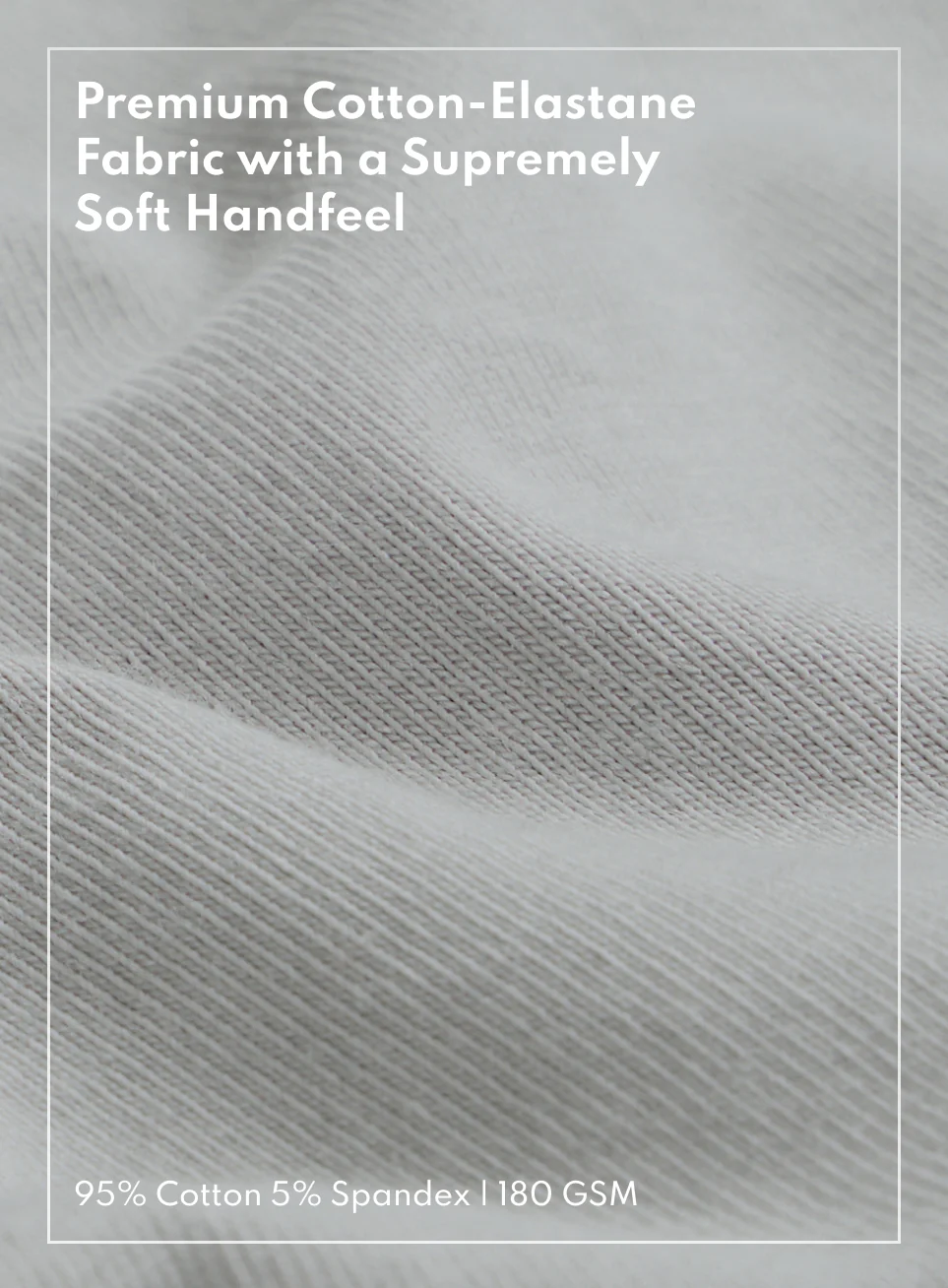 Men's Grey Soft Form Classic T-shirt - Image 8