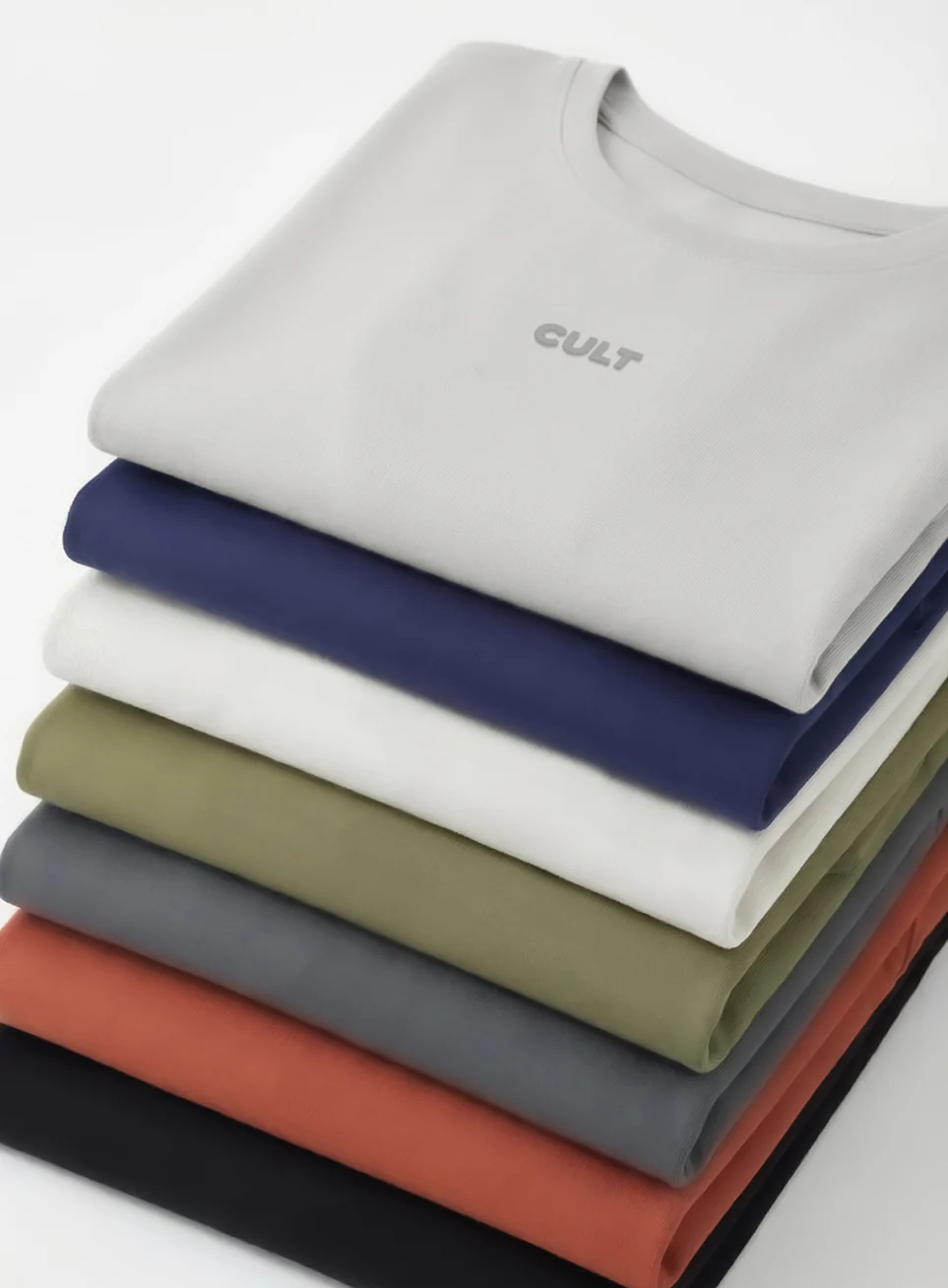 Men's Grey Soft Form Classic T-shirt - Image 9