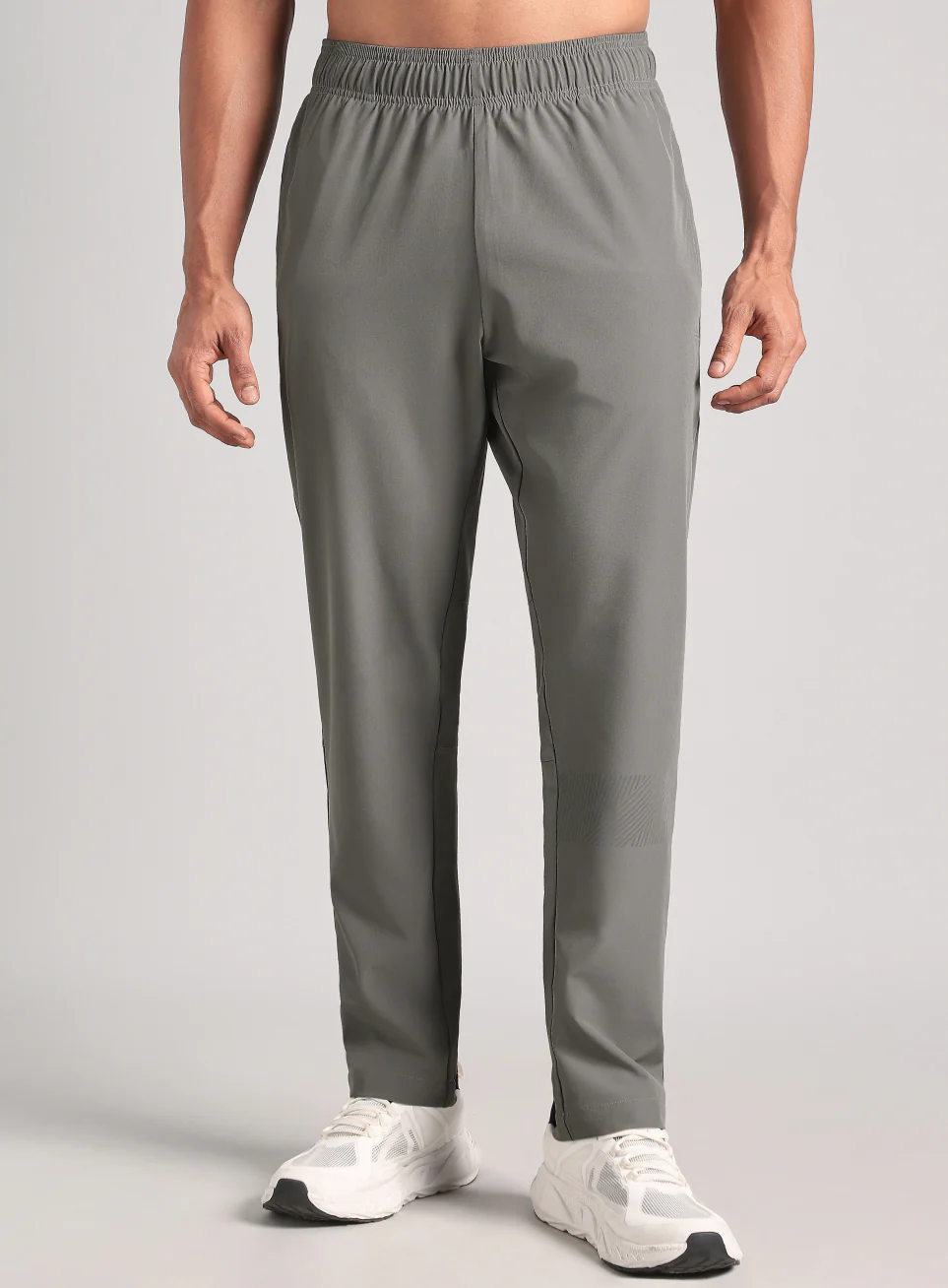 Men's Grey Speed Run Trackpants - Image 4