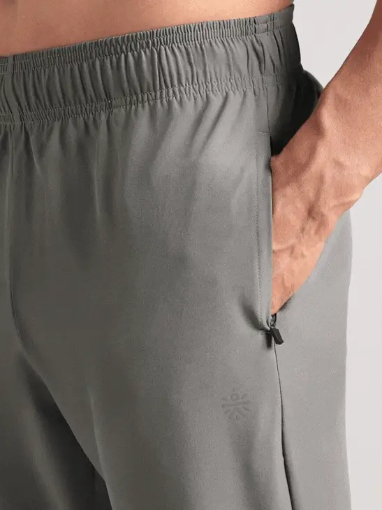 Men's Grey Speed Run Trackpants - Image 7