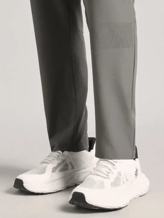 Men's Grey Speed Run Trackpants - Image 8