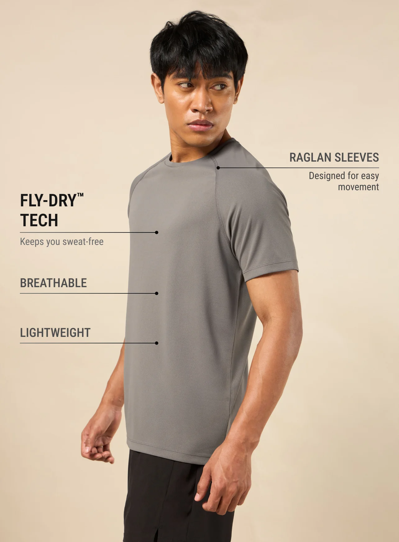 Men's Grey Speed Up T-shirt - Image 5