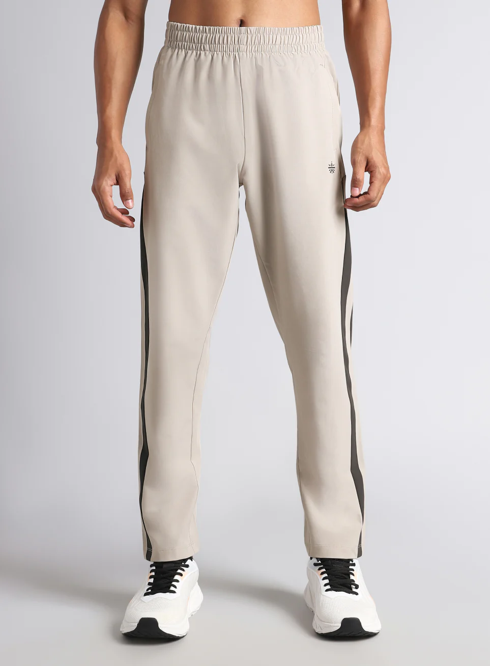 Men's Grey Sporty Training Trackpants - Image 4