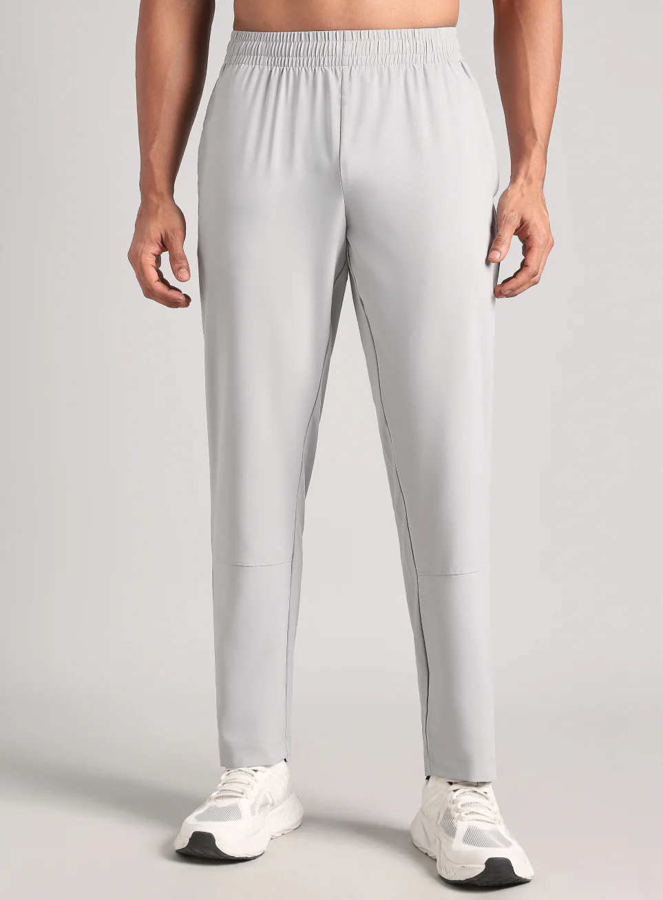 Men's Grey Swift Run Trackpants - Image 4