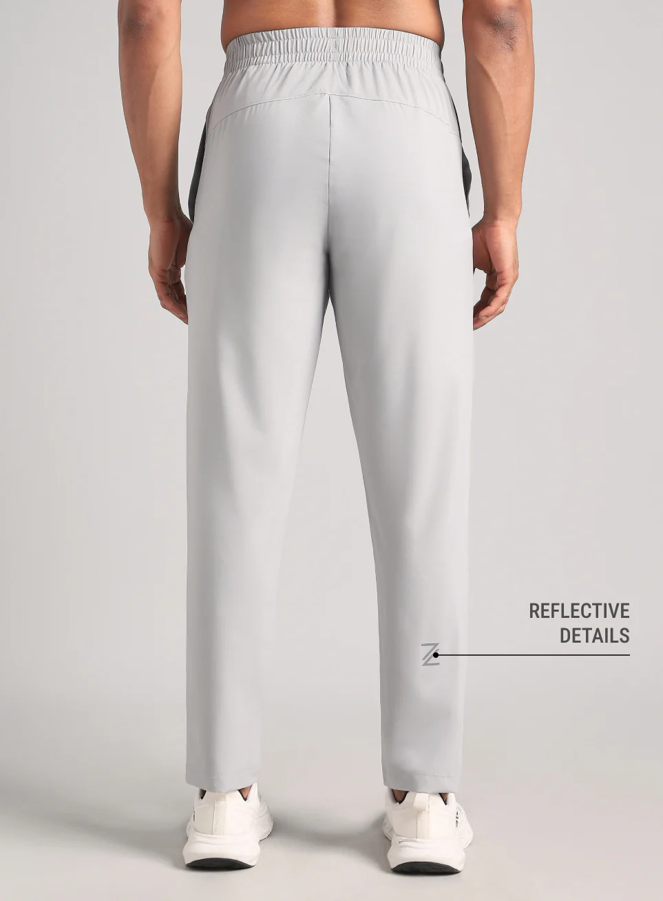 Men's Grey Swift Run Trackpants - Image 6