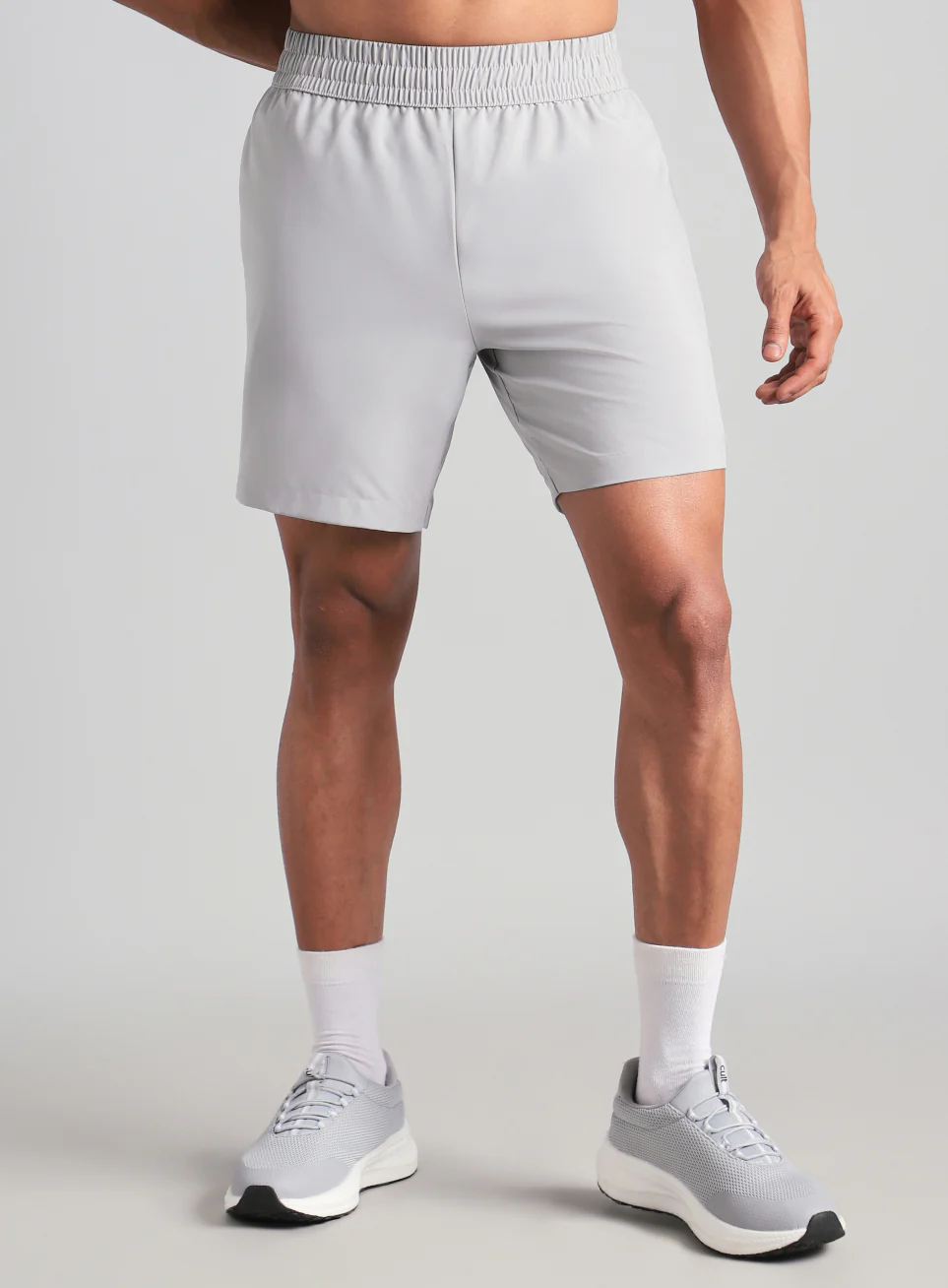 Men's Grey Swift Runner Shorts - Image 4