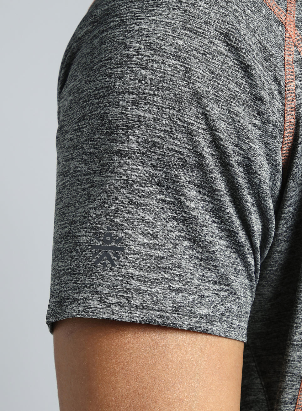 Men's Grey Train Day Performance T-shirt - Image 8