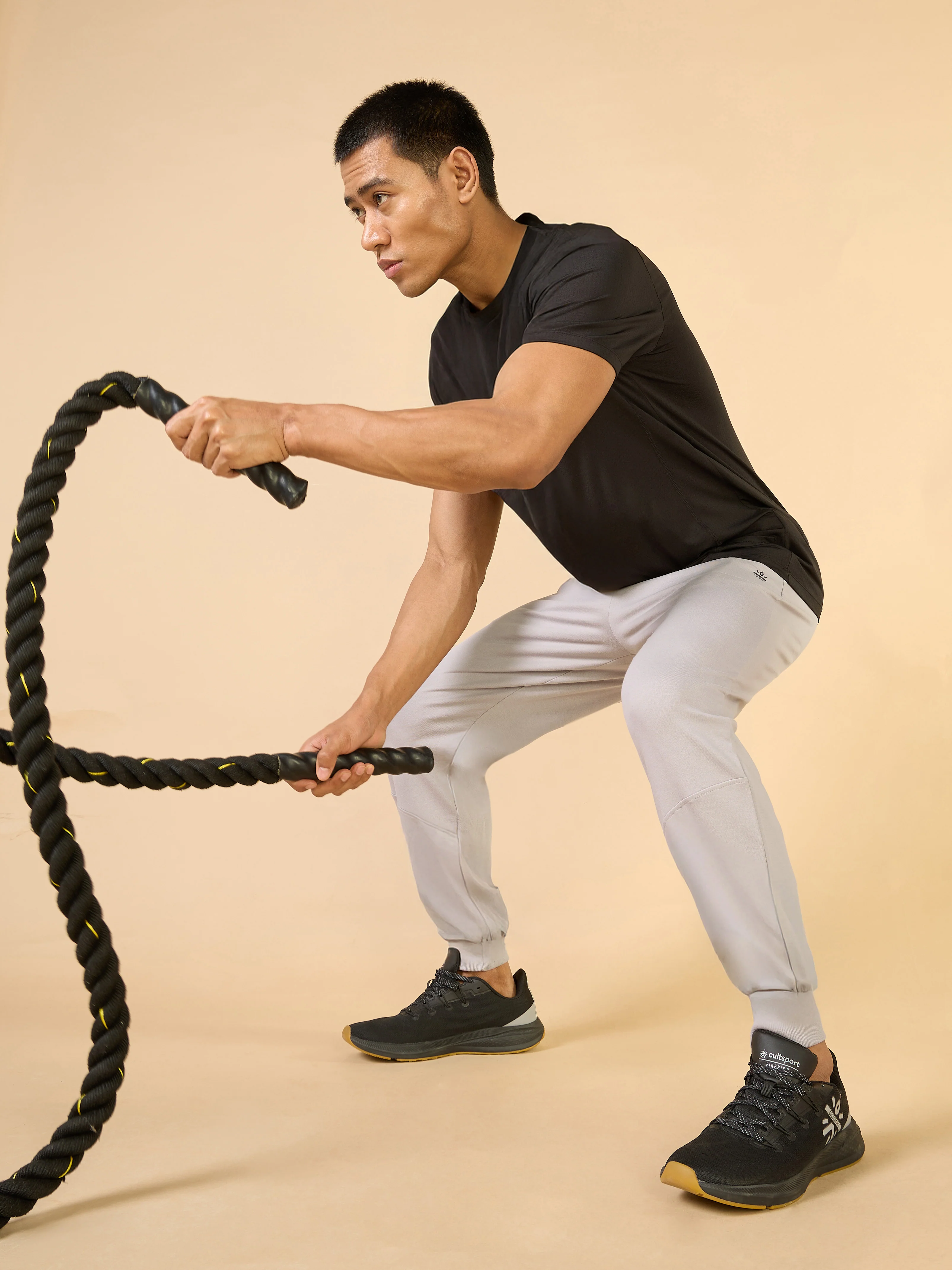 Men's Grey Training All Form Joggers - Image 3