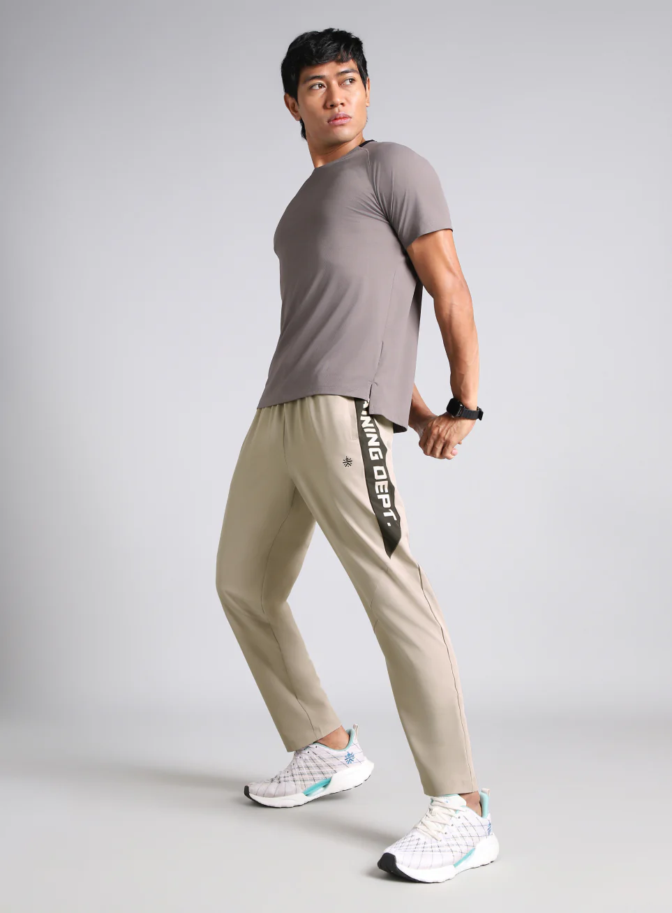 Men's Grey Training Department Trackpants - Image 2