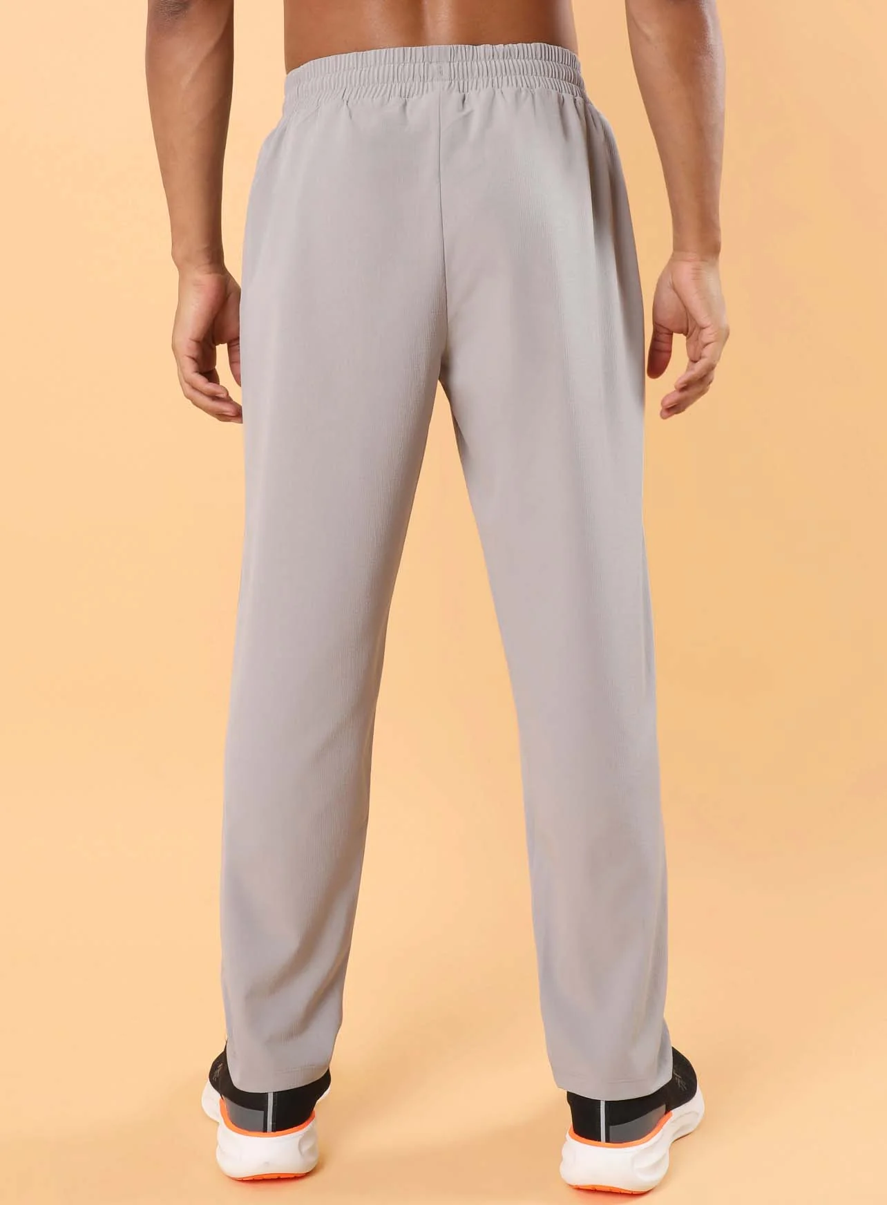 Men's Grey Training Sculpted Trackpants - Image 6