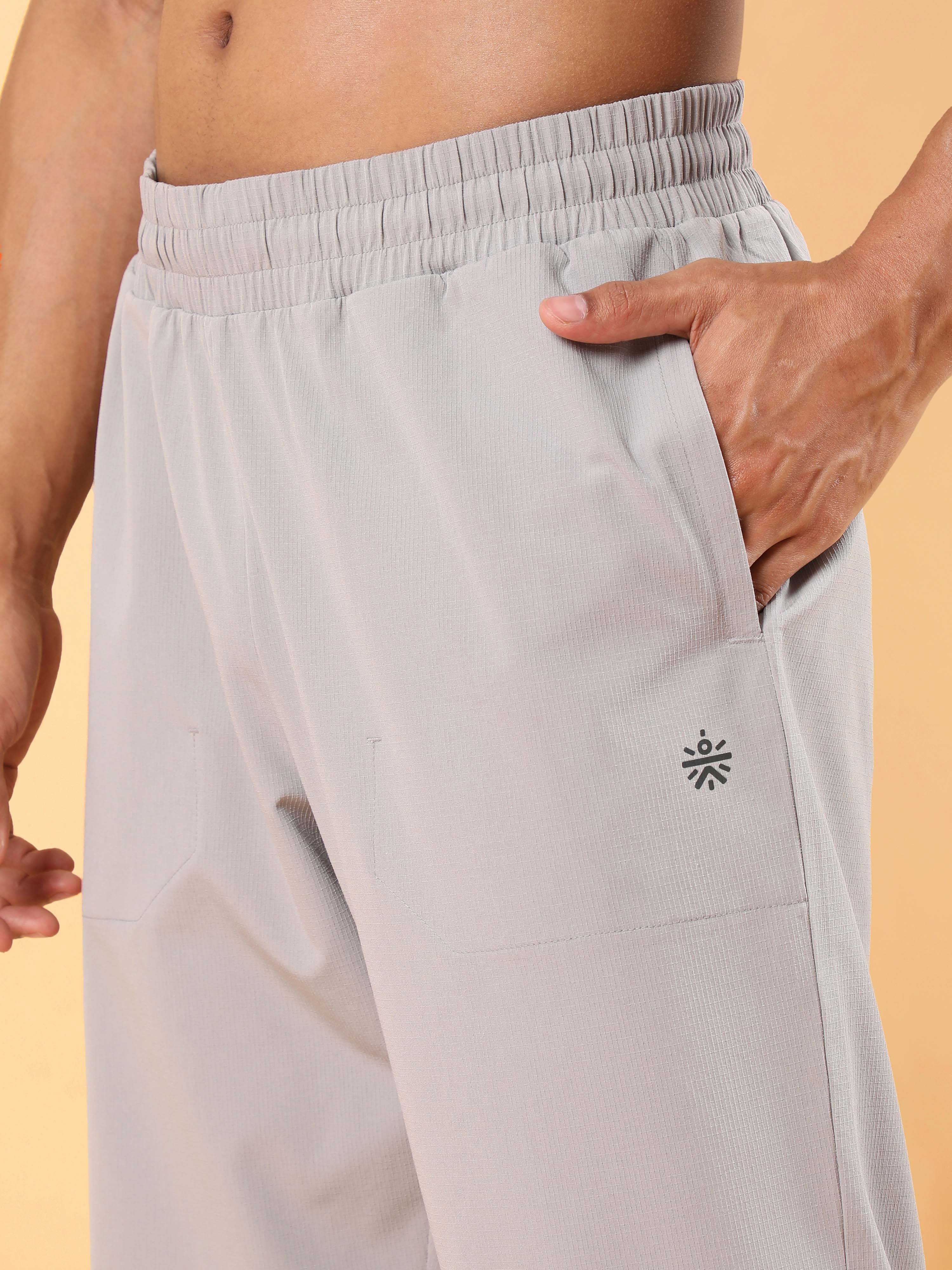 Men's Grey Training Sculpted Trackpants - Image 7