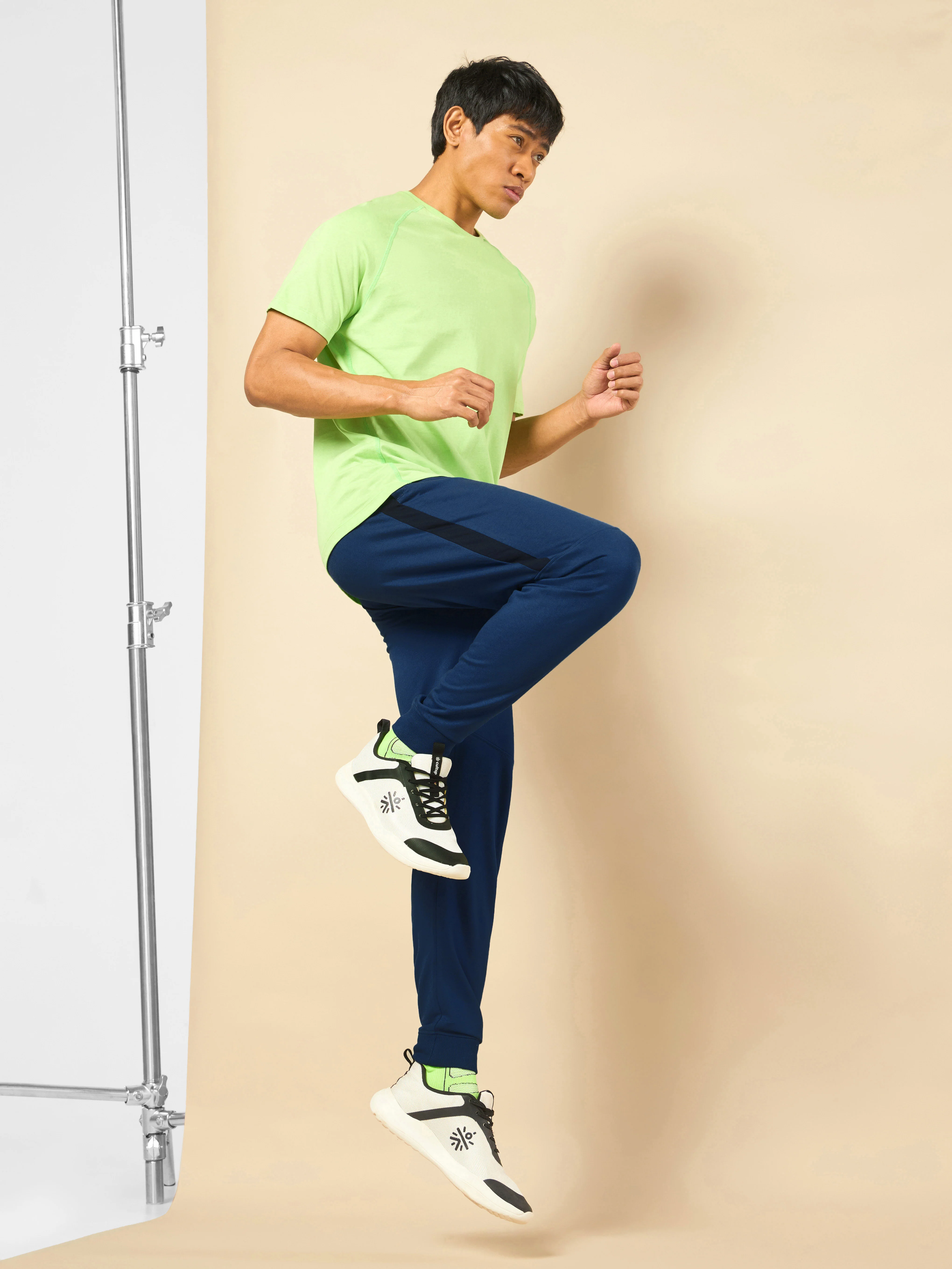 Men's Gym Rat Blue Joggers - Image 2