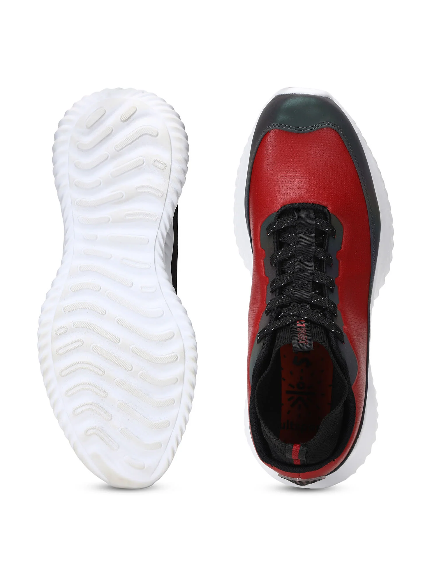 Men's Highstreet Street Maroon Footgear - Image 3