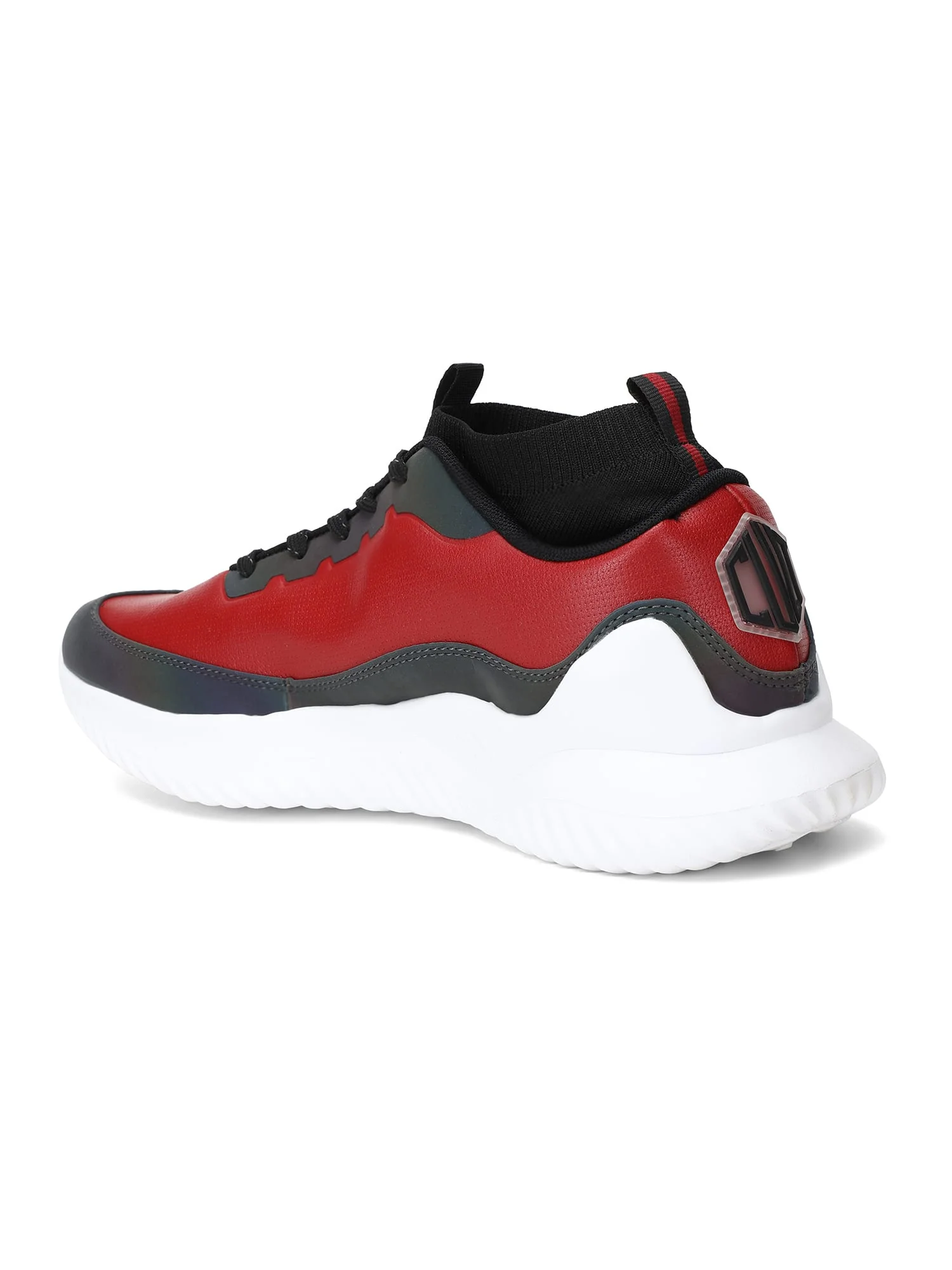 Men's Highstreet Street Maroon Footgear - Image 4