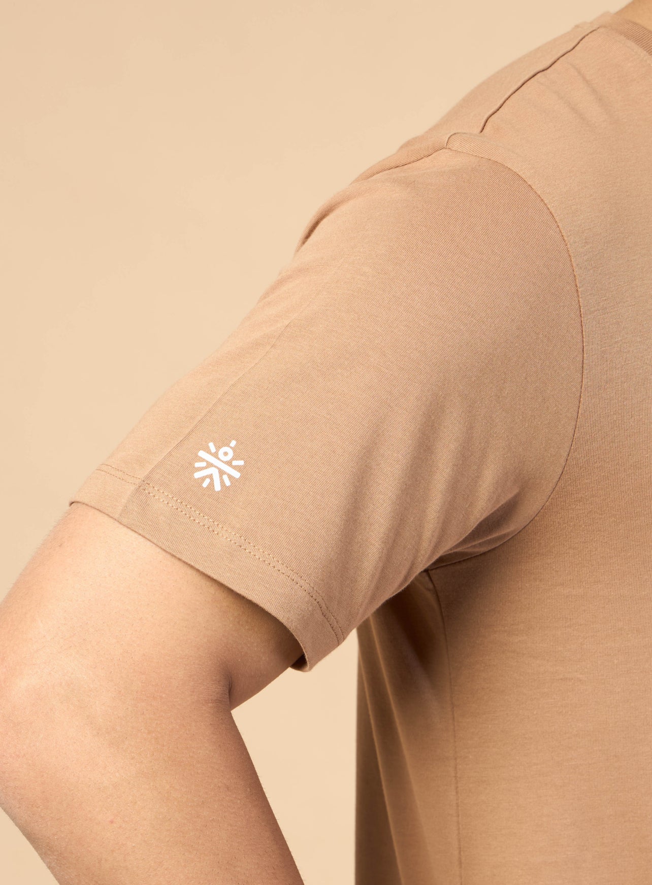 Men's Khaki Community Graphic T-shirt - Image 7
