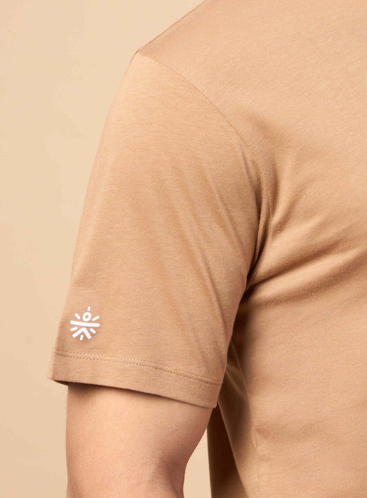 Men's Khaki Sports City Club Graphic T-shirt - Image 8