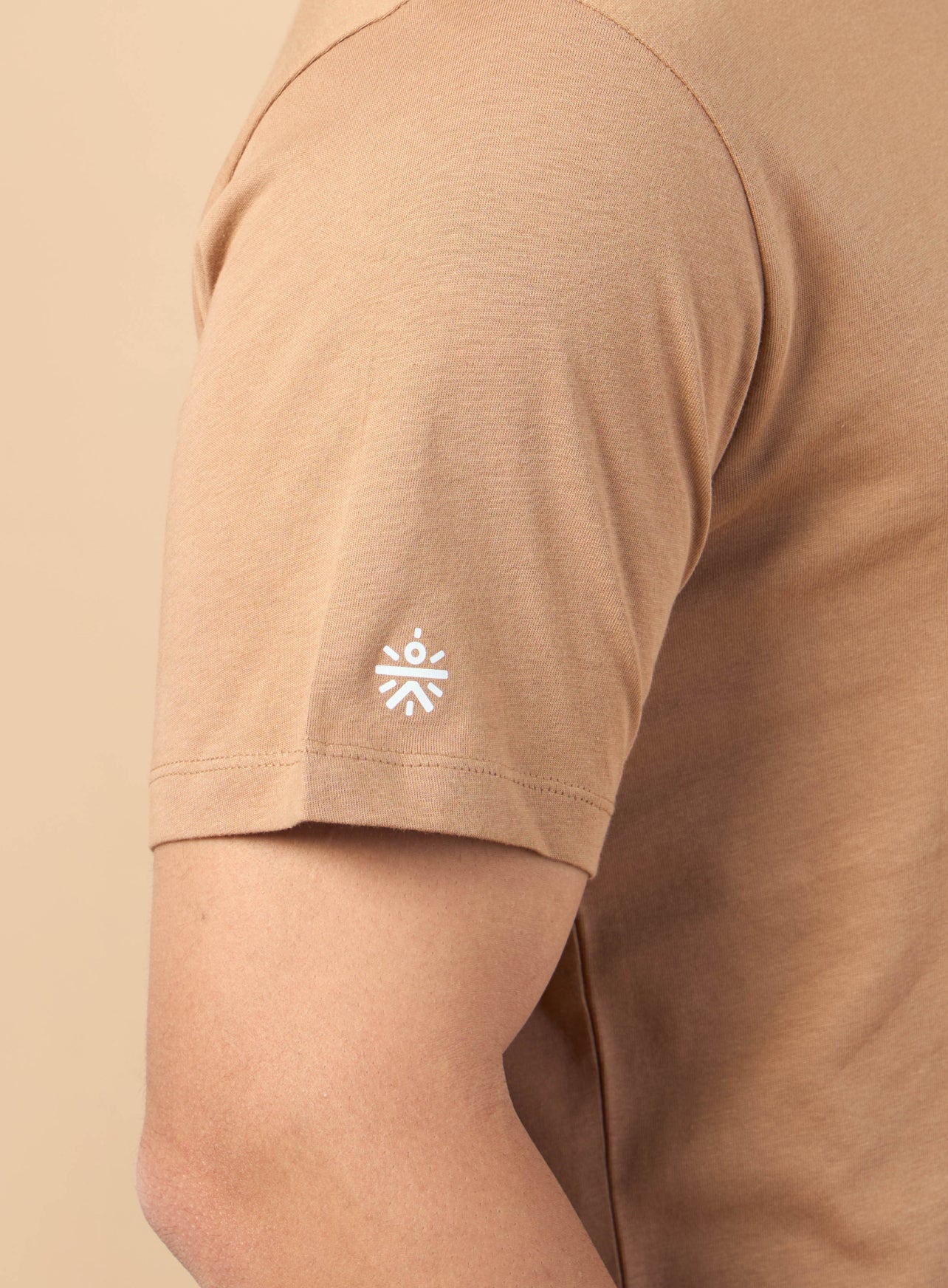 Men's Khaki Sports League Graphic T-shirt - Image 8