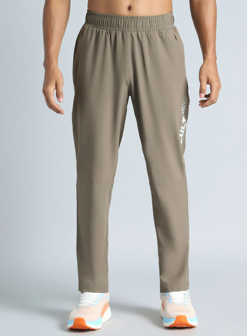 Men's Khaki Train All Format Training Trackpant - Image 4