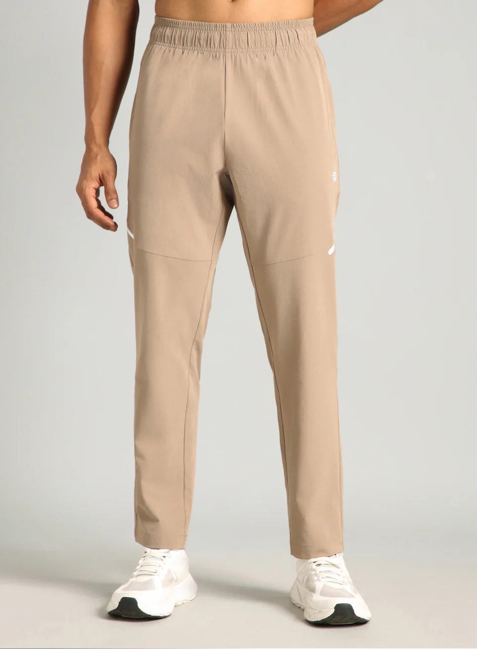 Men's Khaki Training Hype Up Training Trackpants - Image 4