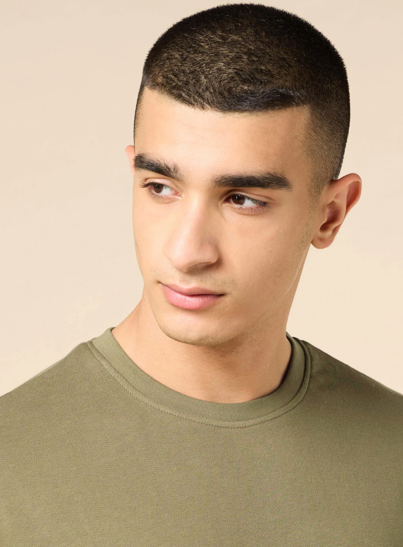 Men's Lifestyle Cotton Olive Co-ord Set - Image 7