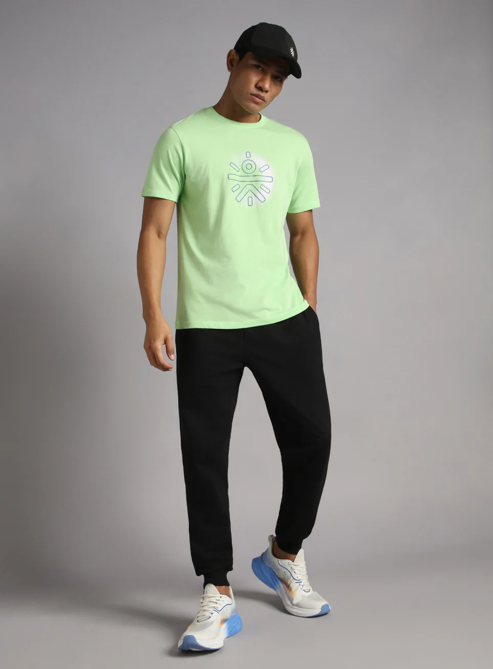 Men's Lime Cult Brand Carrier Graphic T-shirt - Image 2