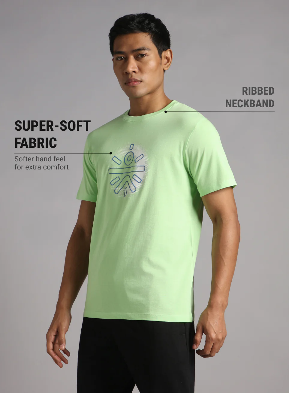 Men's Lime Cult Brand Carrier Graphic T-shirt - Image 5