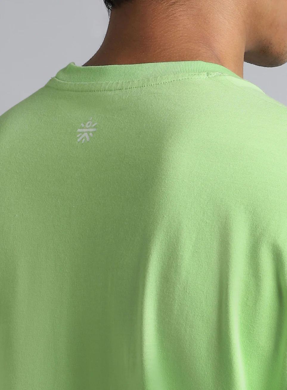 Men's Lime Cult Brand Carrier Oversized Fit T-shirt - Image 8
