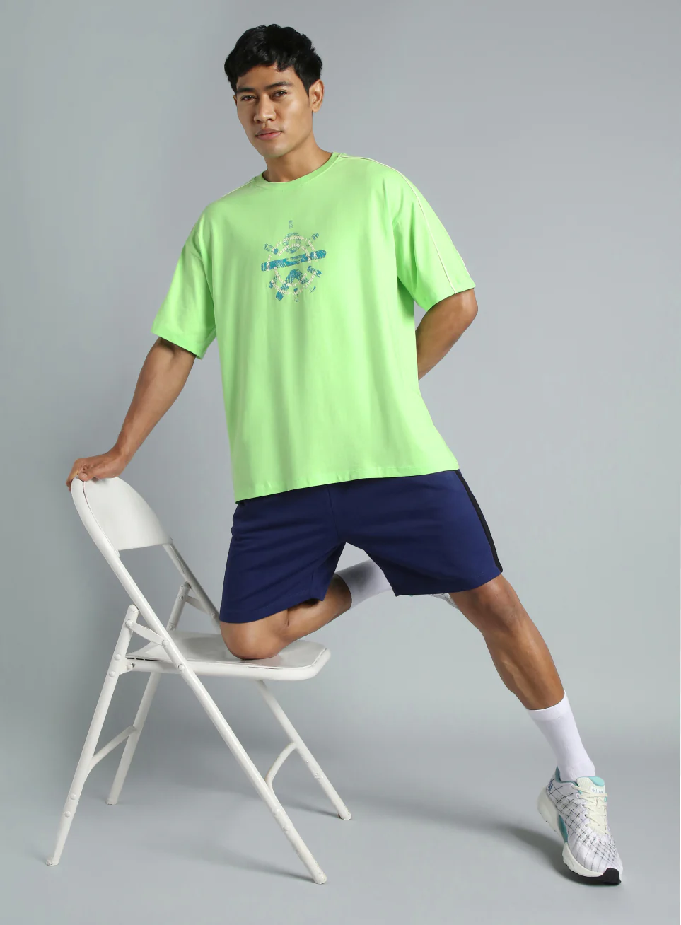Men's Lime Cult Brand Carrier T-shirt - Image 3