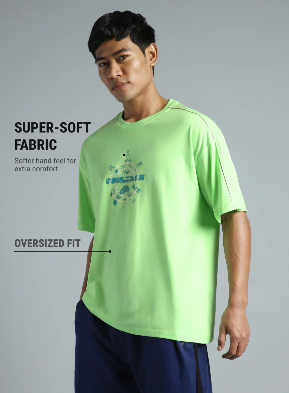 Men's Lime Cult Brand Carrier T-shirt - Image 5