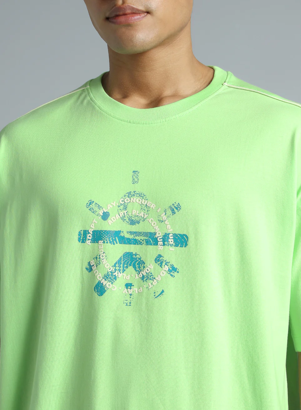 Men's Lime Cult Brand Carrier T-shirt - Image 7