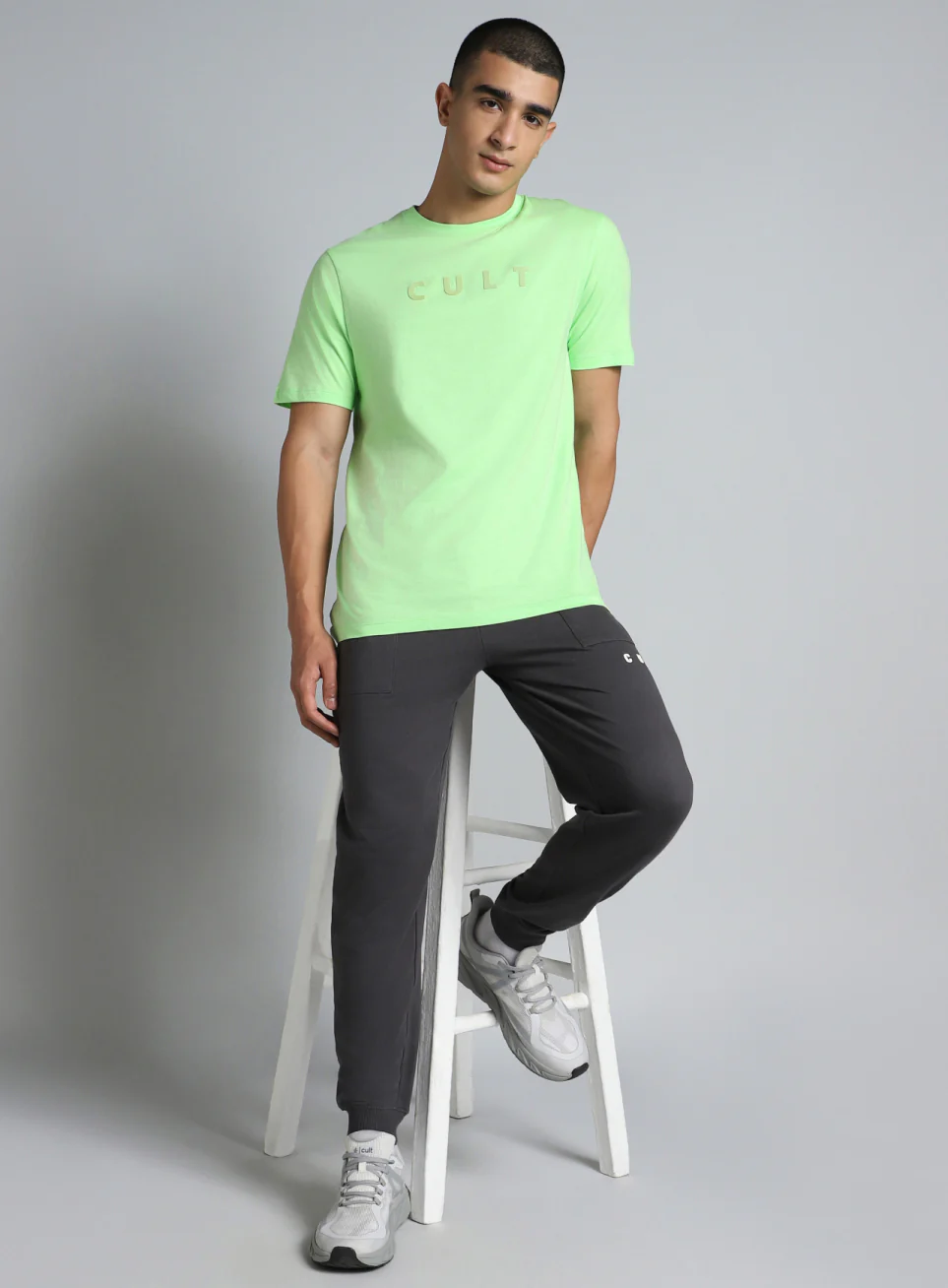 Men's Lime Cult Graphic T-shirt - Image 3