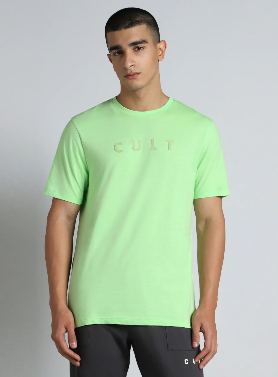 Men's Lime Cult Graphic T-shirt - Image 4