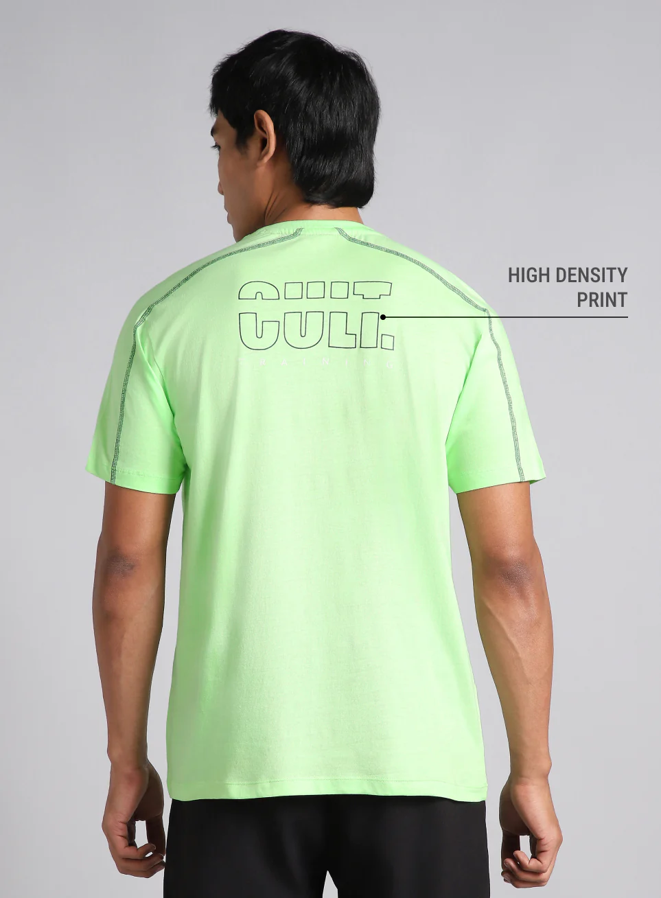 Men's Lime Cult Training Graphic T-shirt - Image 6