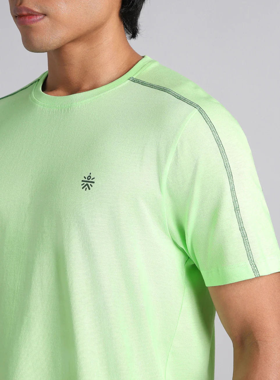Men's Lime Cult Training Graphic T-shirt - Image 7