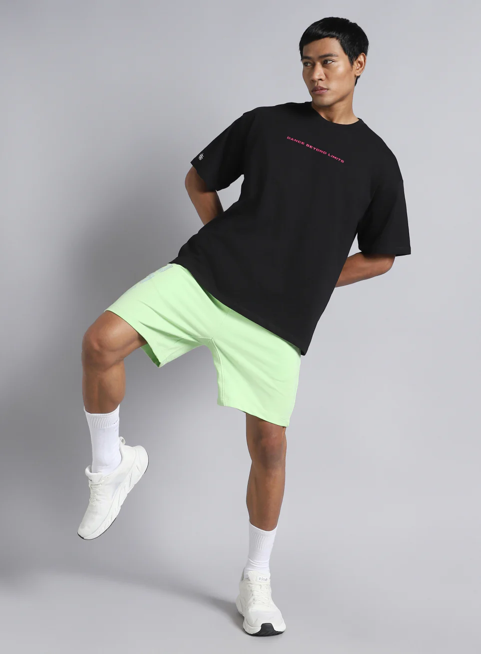 Men's Lime Dance Brand Carrier Shorts - Image 2