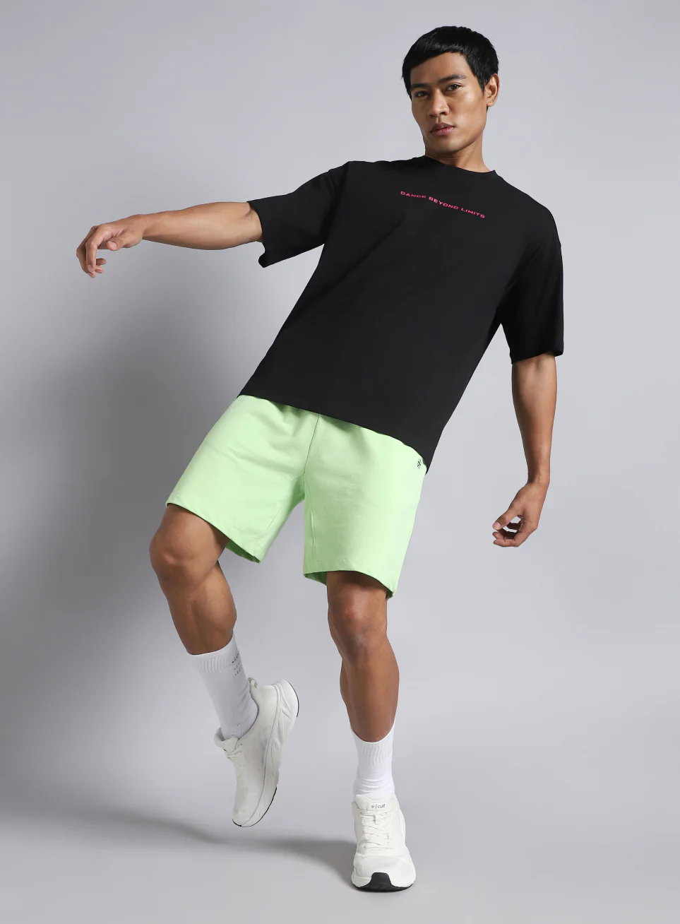 Men's Lime Dance Brand Carrier Shorts - Image 3