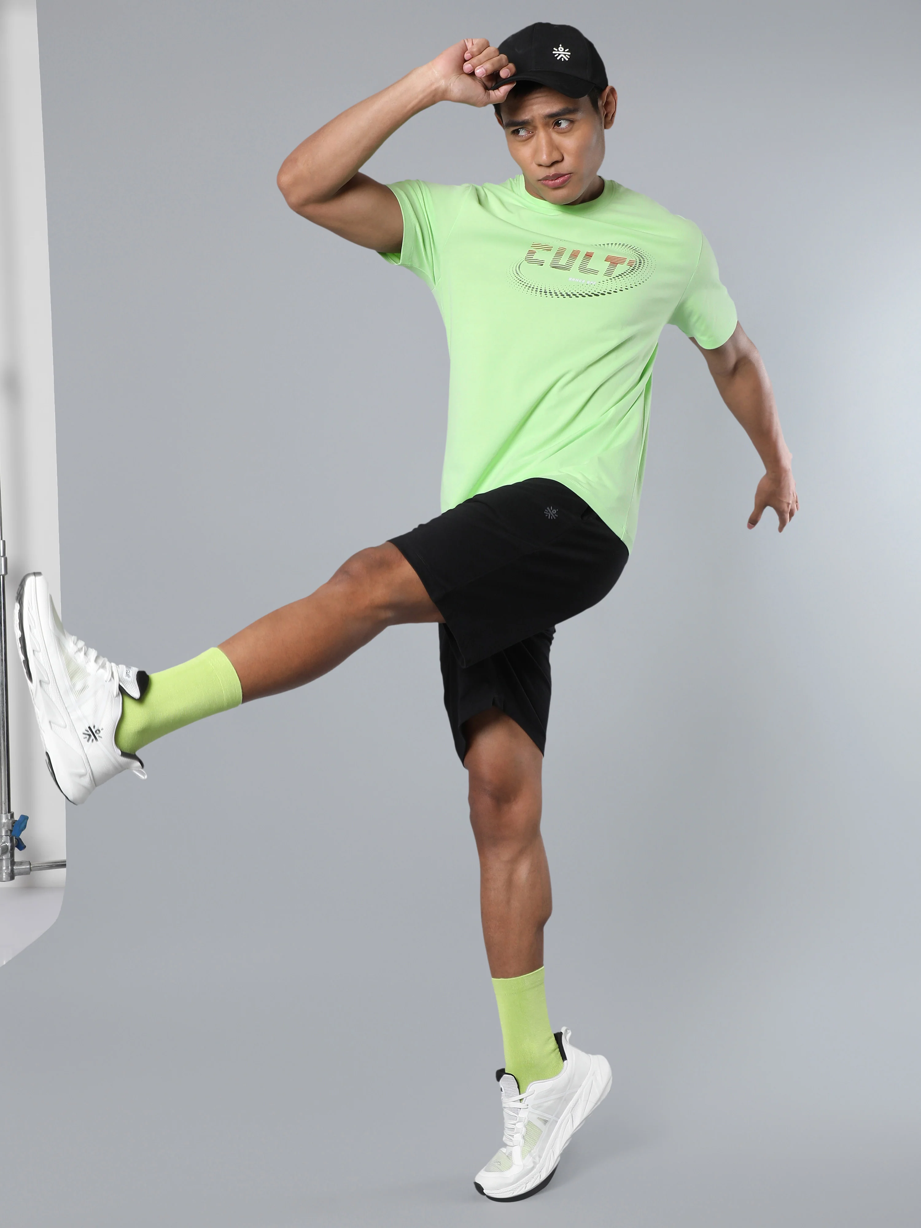 Men's Lime Dance Off Print T-shirt - Image 3