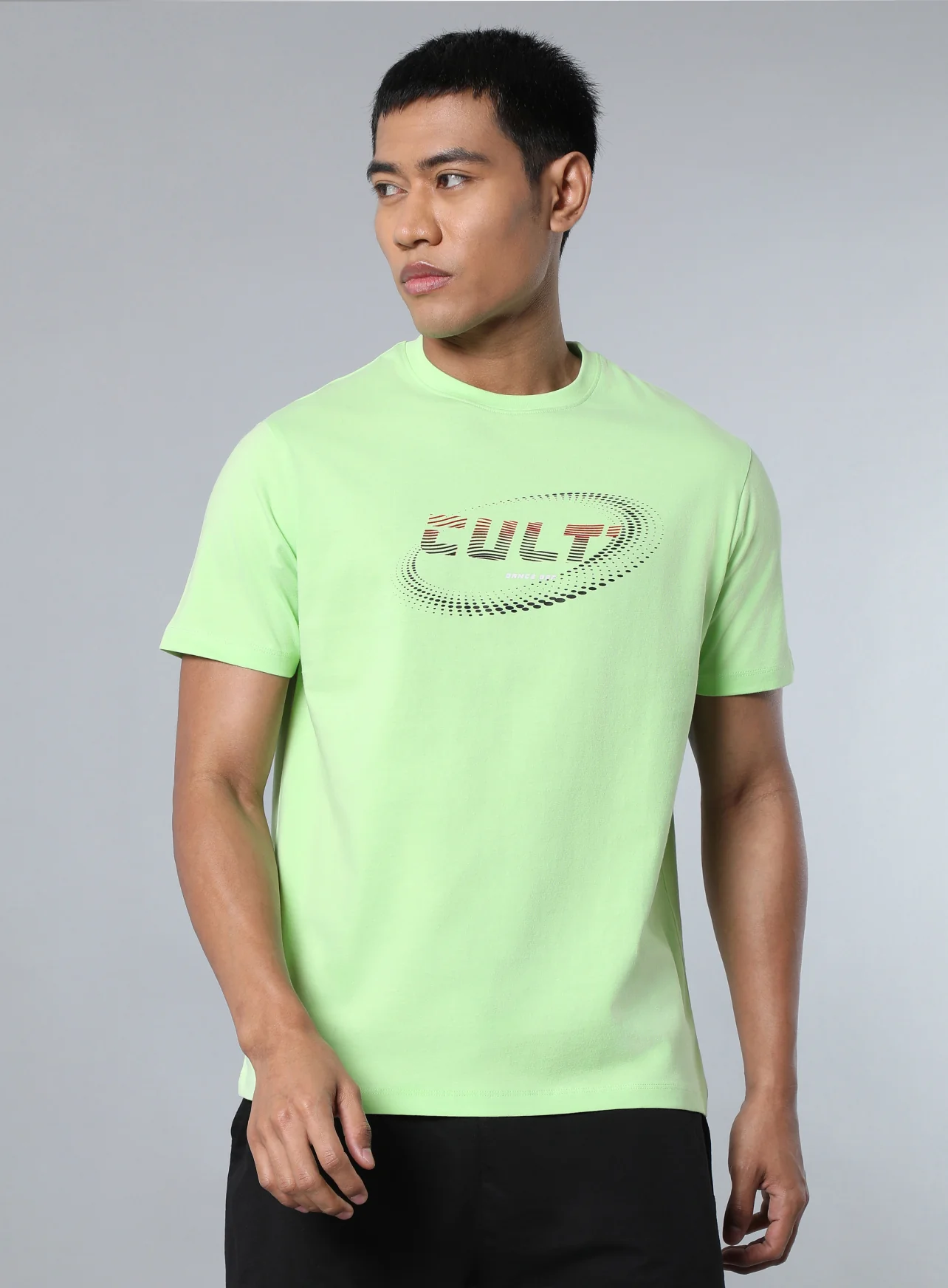 Men's Lime Dance Off Print T-shirt - Image 4