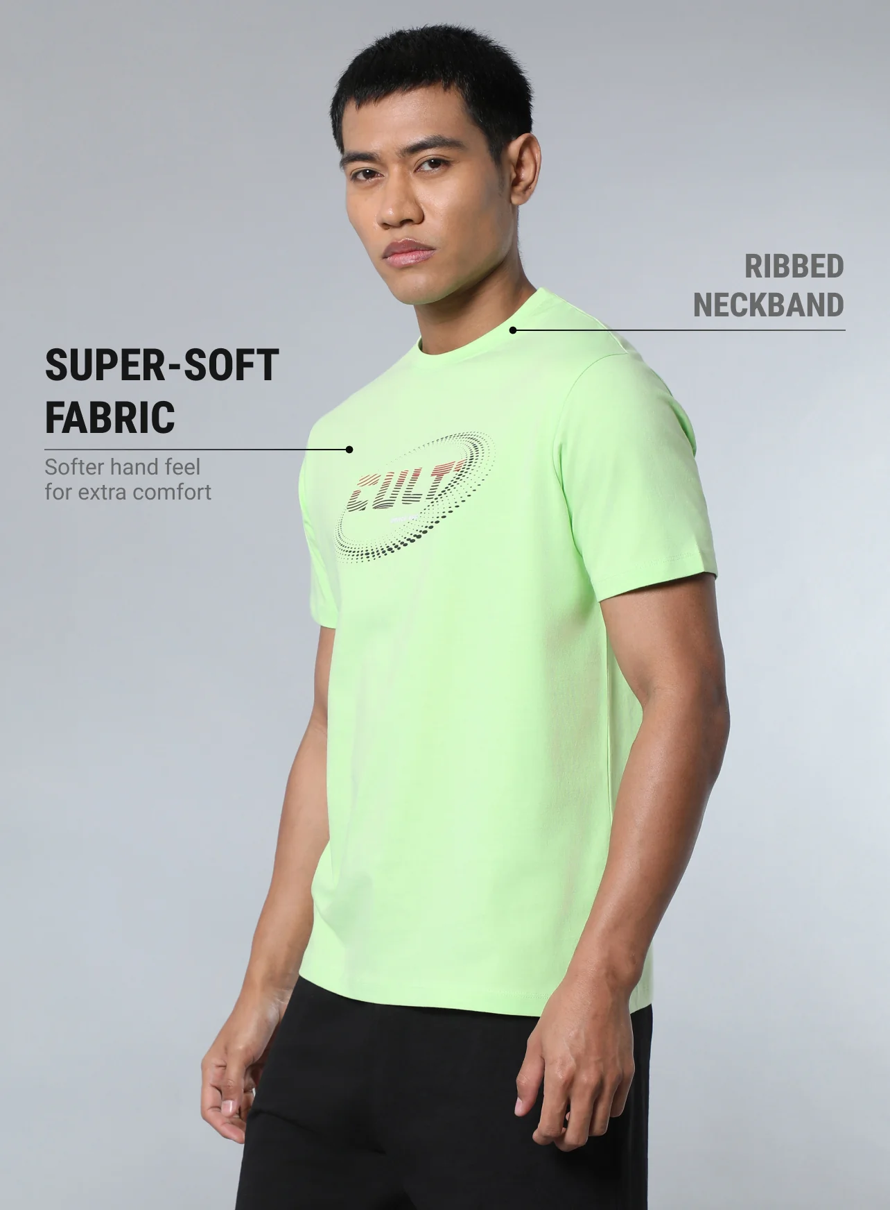 Men's Lime Dance Off Print T-shirt - Image 5
