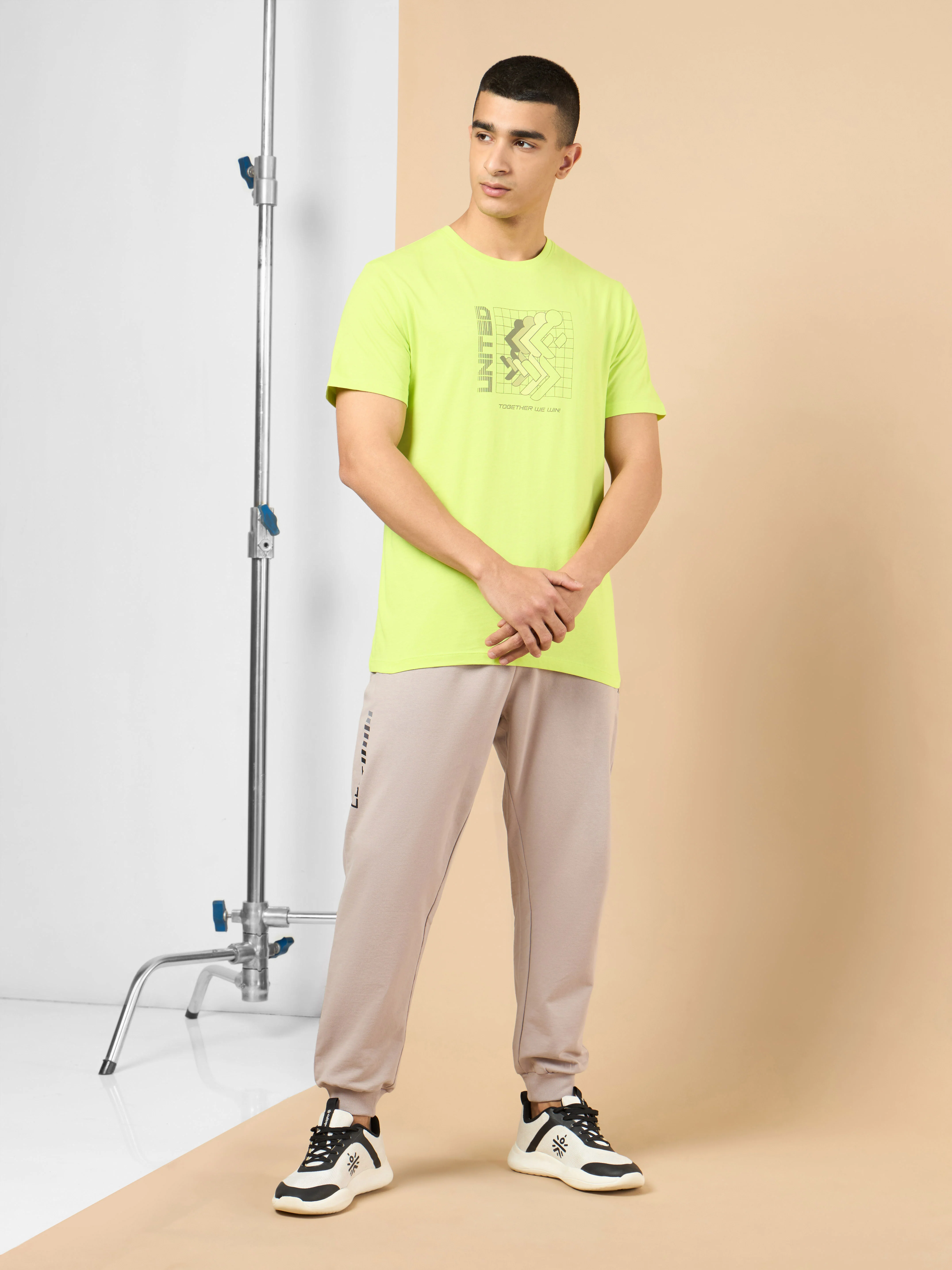 Men's Lime Marathon Graphic T-shirt - Image 3