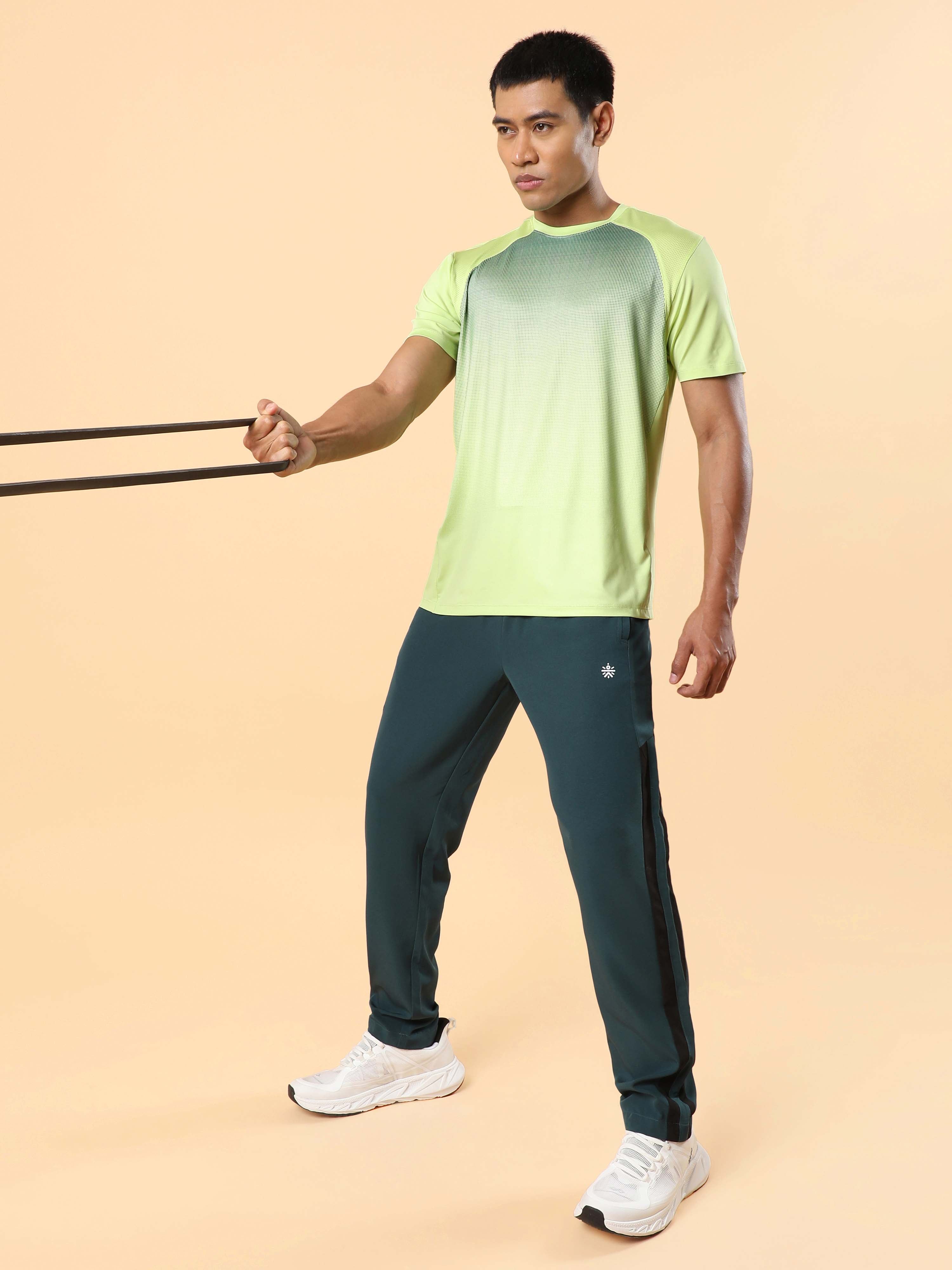 Men's Lime Max Play Workout T-shirt - Image 3