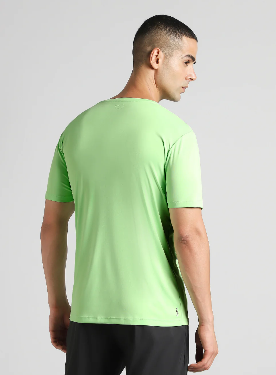 Men's Lime Power Move Training T-shirt - Image 6