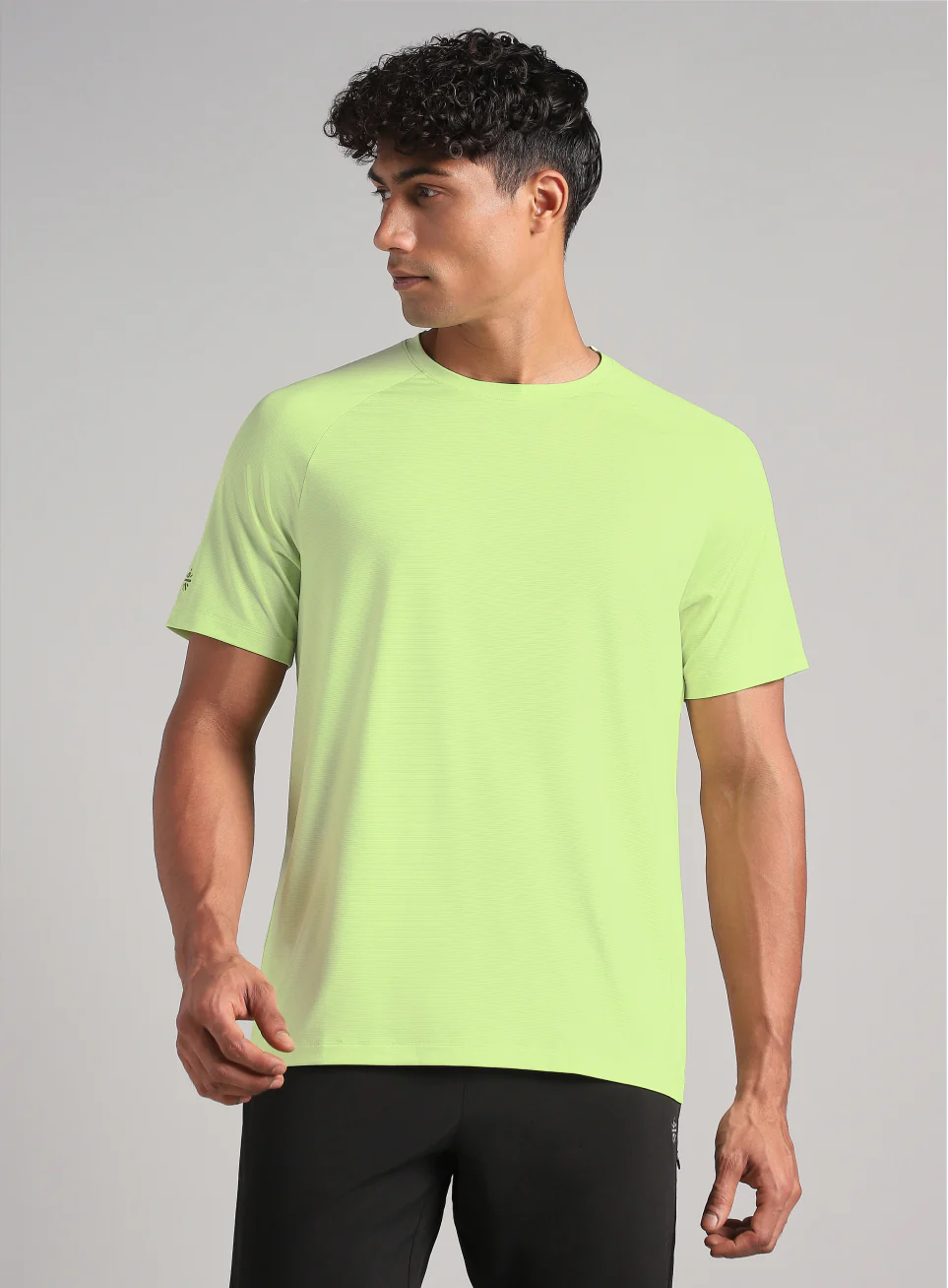 Men's Lime Run Forward T-Shirt - Image 4