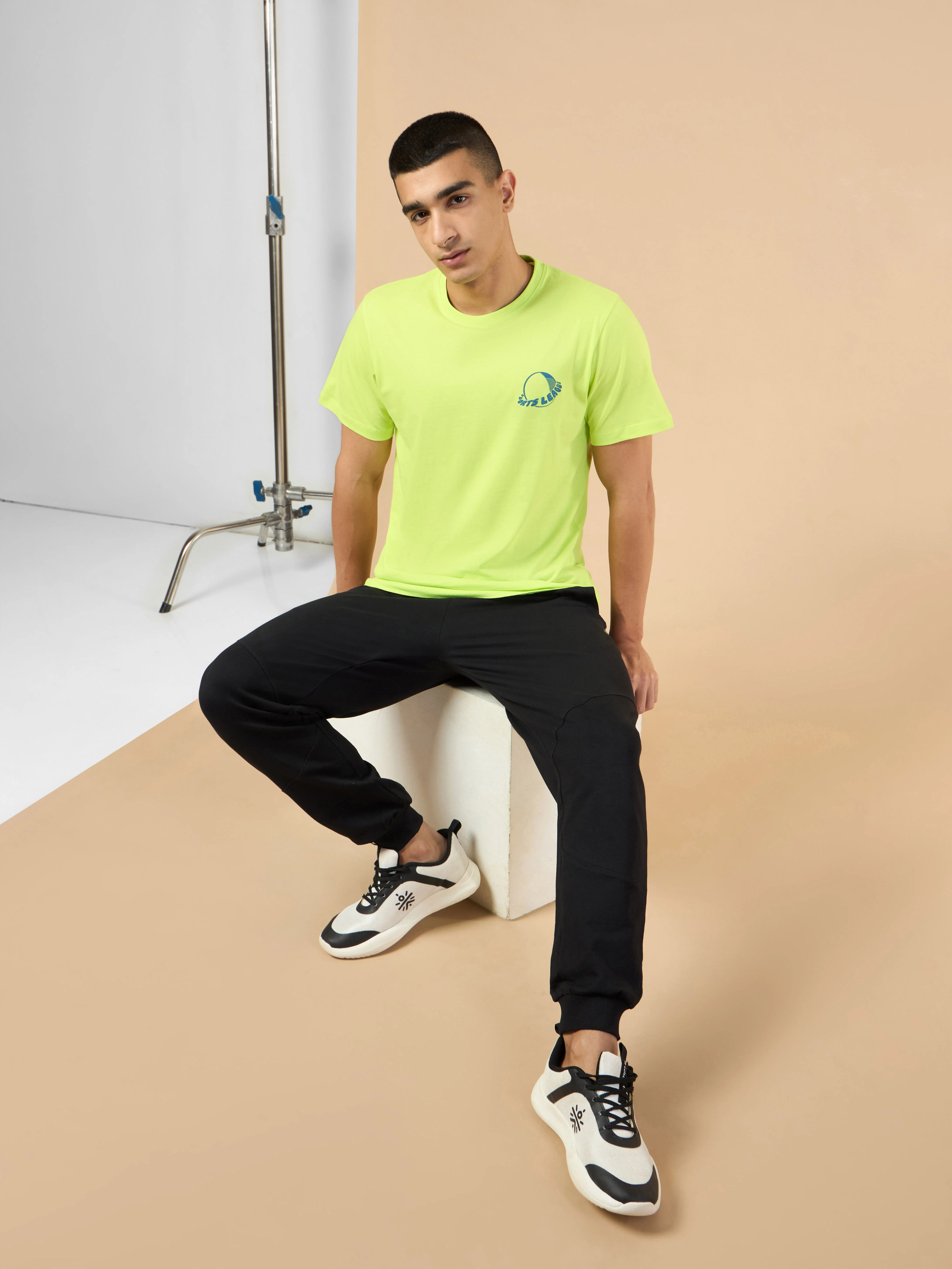 Men's Lime Sports League T-shirt - Image 3