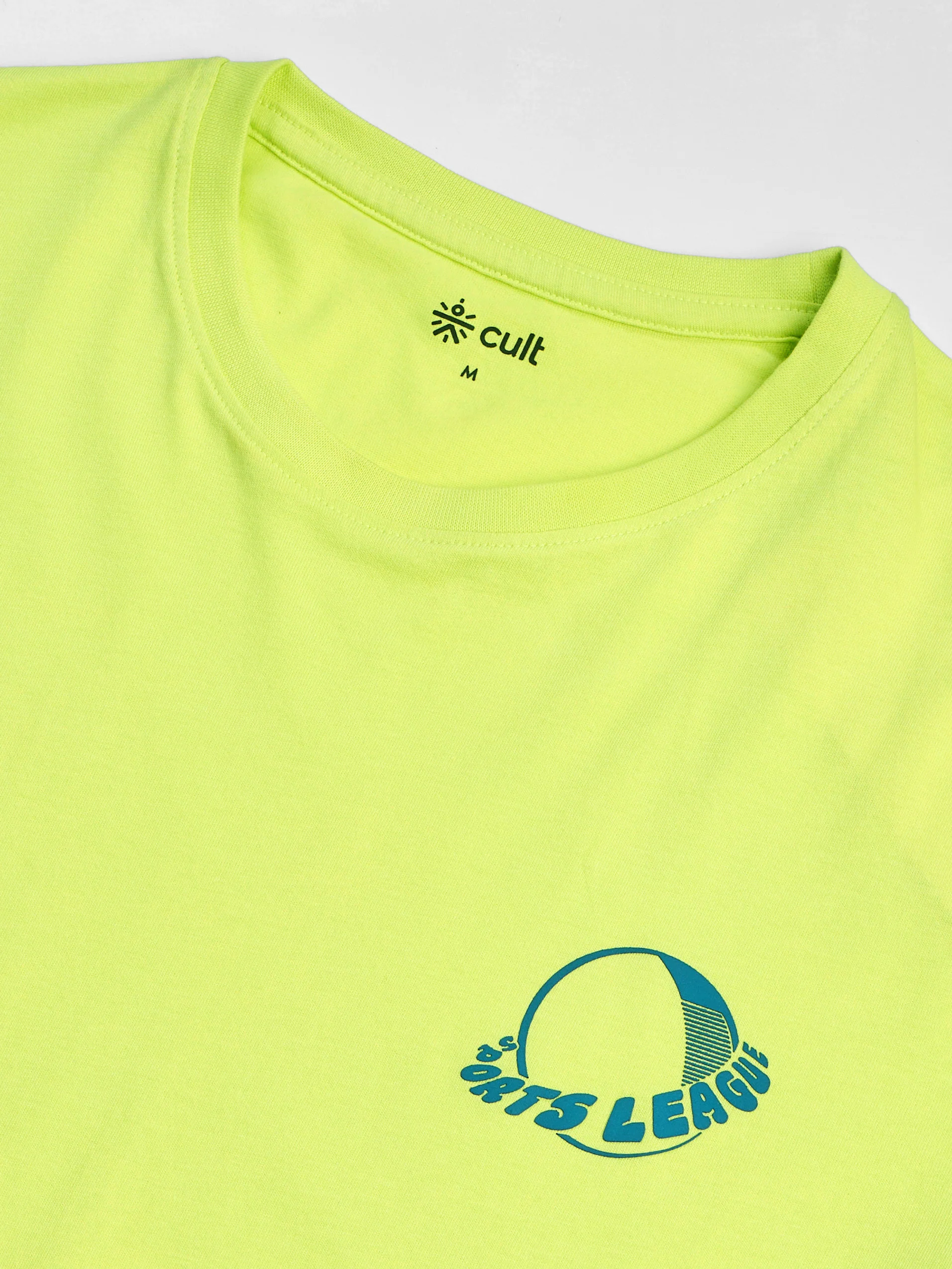 Men's Lime Sports League T-shirt - Image 9