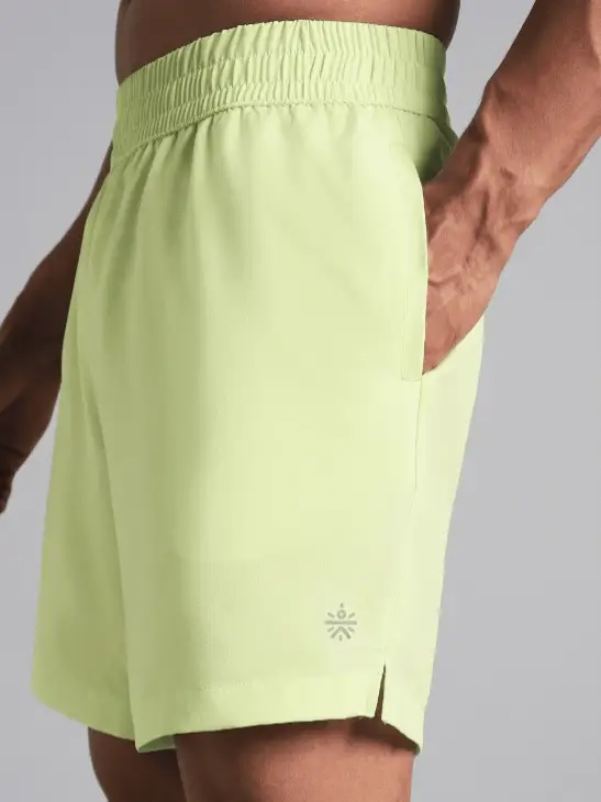 Men's Lime Swift Runner Shorts - Image 7